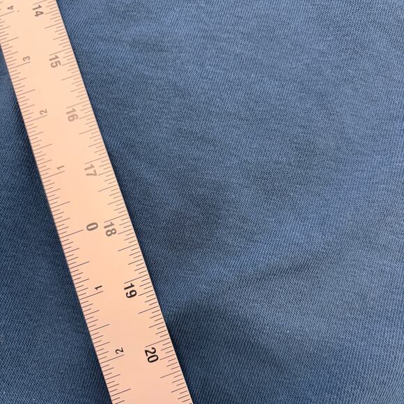 Nike Dri-Fit Teal White Womens L Get It Fleece Training Crop Crewneck Sweatshirt - Picture 5 of 9